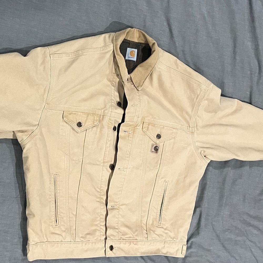 Carhartt blanket lined Trucker Jacket XL